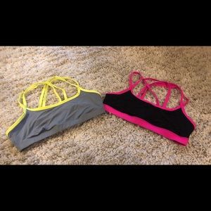 Sports bras VS PINK